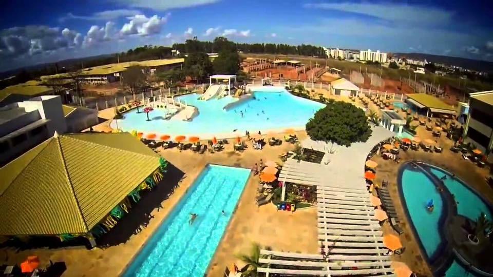 Lacqua Di Roma, Com Fogao Geladeira E Parque Aquatico 24H Caldas Novas Luaran gambar